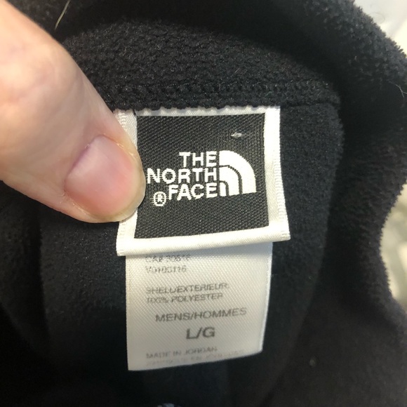 The North Face mens fleece half zip sweater size large - Picture 4 of 5